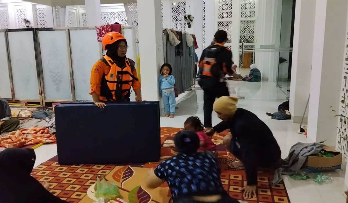 Banjir Rendam Pamarican, BPBD Ciamis Evakuasi 164 Warga ke Tempat Aman